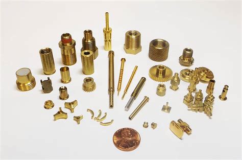 precision brass machined part|High.